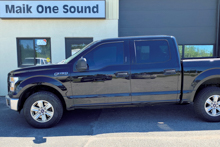 2016 Ford F-150 with professional window tint in North Bay